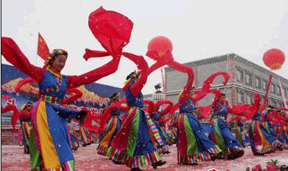 迪庆藏族同胞欢度藏历新年