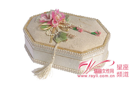 超华美星座“桃花”首饰盒！