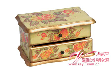 超华美星座“桃花”首饰盒!