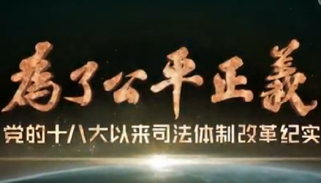 《为了公平正义》第三集 保证司法公正