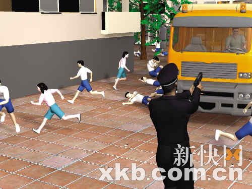 警察警告后无效，将司机击毙