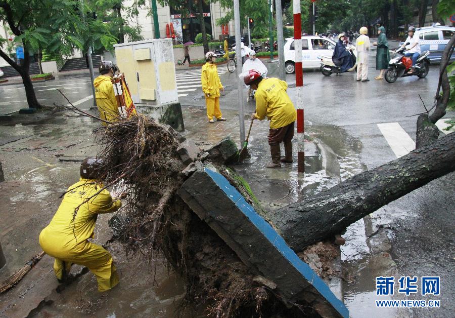 （国际）（1）台风“启德”致越南10人死亡