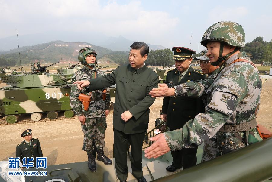 （时政）（2）习近平在广州战区考察