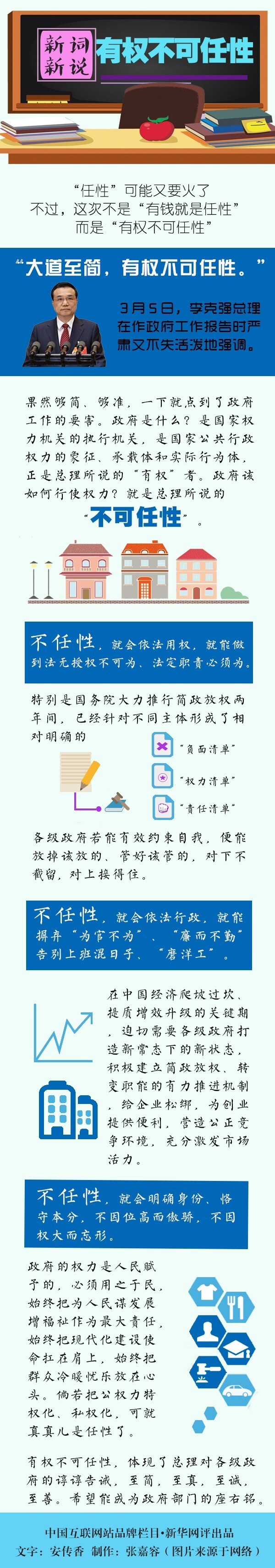 两会“新词新说”：教你怎样做到“有权不可任性”