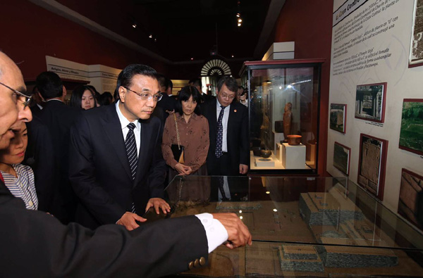 24小时的两段文明对话 总理为中拉交流“扬帆”