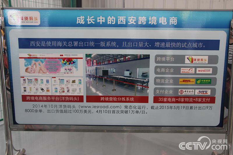 洋货码头是西安港着力打造的一张“网上丝绸之路”的新名片