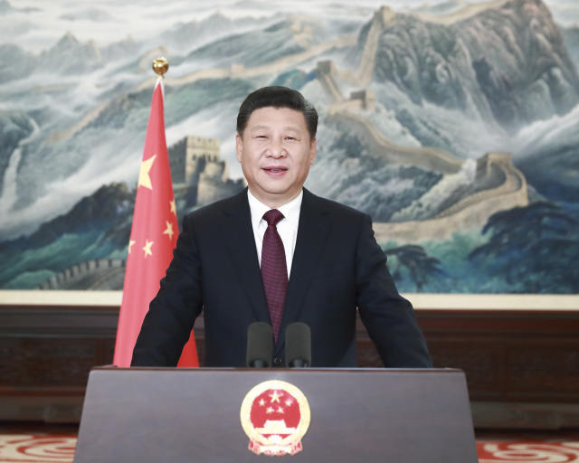 国家主席习近平发表二〇一七年新年贺词