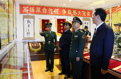 我州举行庆祝建军九十一周年系列活动齐建新出席