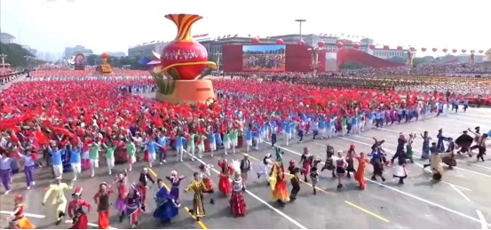 在京迪庆学子参加庆祝新中国成立70周年盛典的美好记忆