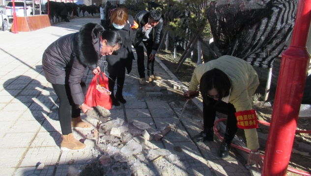 [爱国卫生运动]迪庆州女企业家商会党支部开展新时代文明实践志愿活动​