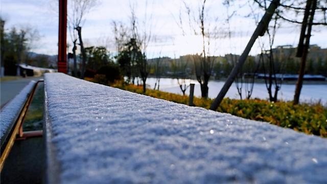 雪后的香巴拉公园 美轮美奂