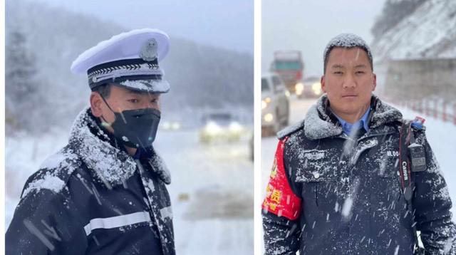 我为群众办实事|白马雪山上的雪雕警察