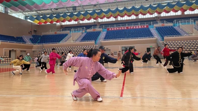 迪庆州职工太极拳骨干培训班举行结业典礼