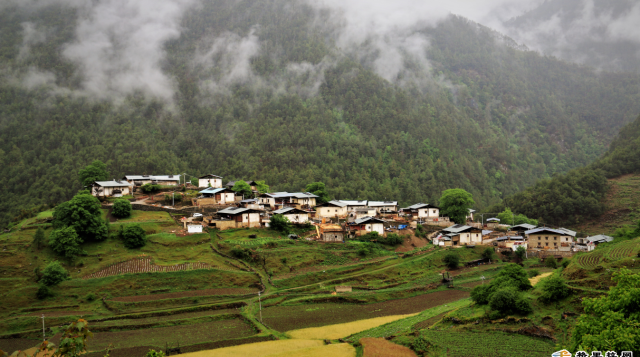 迪庆的乡村美景 无需滤镜