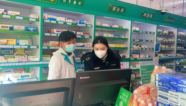 香格里拉市市场监督管理局开展防疫药品及用品价格专项检查