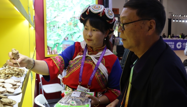 迪庆多家企业亮相南博会