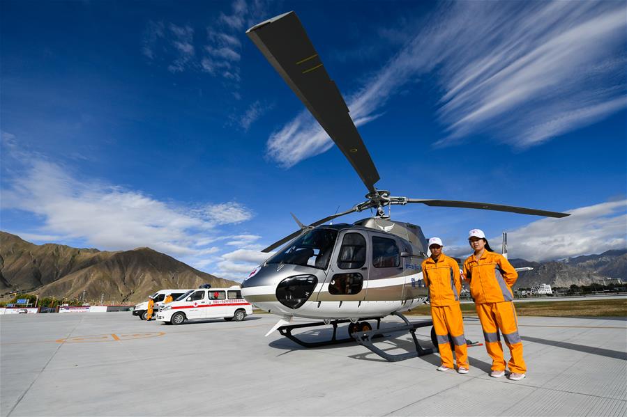 （健康）（1）西藏成立首支民用空中救护救援队伍