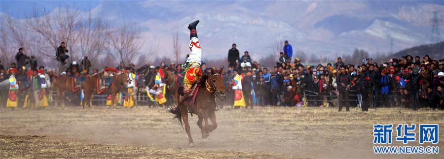 （体育）（10）乡村马术表演 把欢乐带到西藏田间地头
